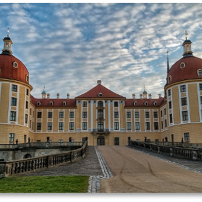 Vánoční Moritzburg a porcelánová Míšeň