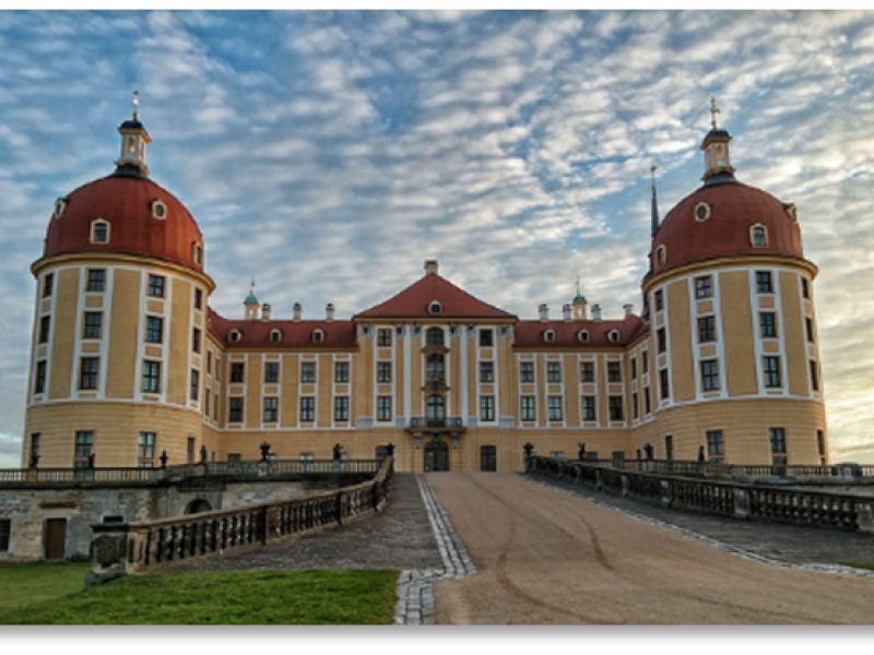 Vánoční Moritzburg a porcelánová Míšeň