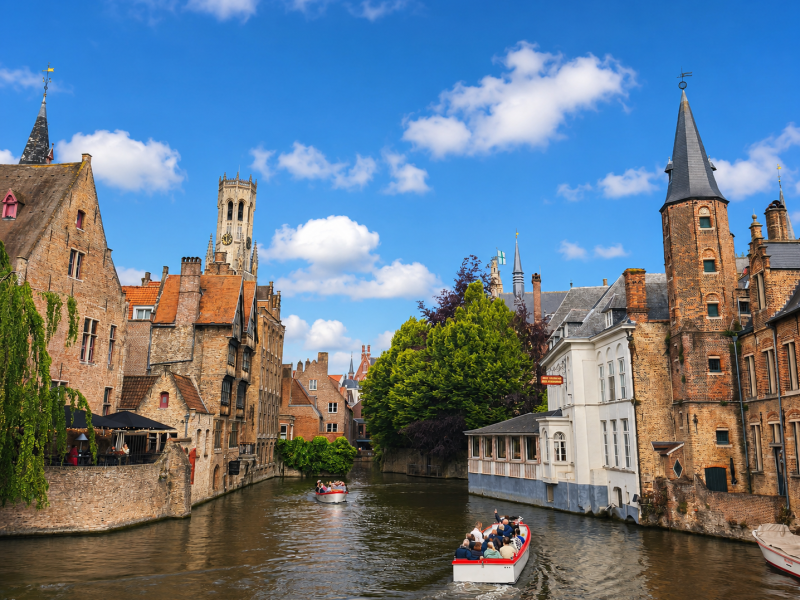 Belgické Bruggy a toulky Anglií